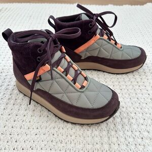 Teva Ember Quilted Outdoor Waterproof Casual Boot